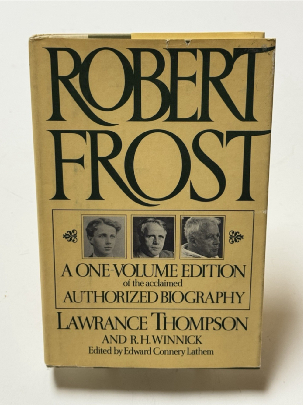 Robert Frost by Lawrance Roger Thompson HC First Edition 1982